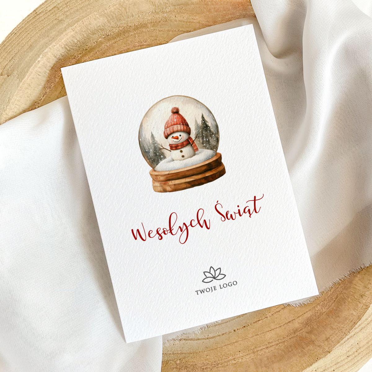 Kartki świąteczne, bożonarodzeniowe z logo, firmowe kartki Kartki świąteczne, bożonarodzeniowe z logo, firmowe kartki